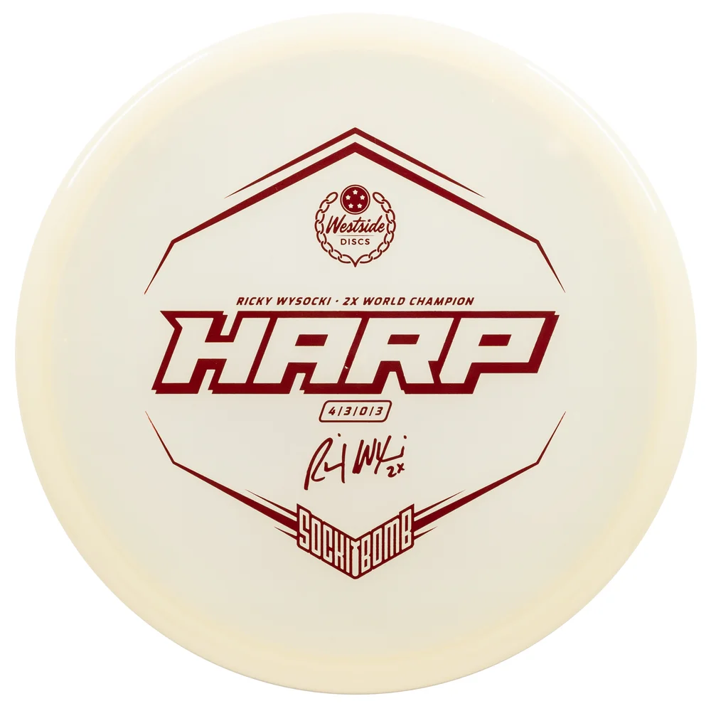 Westside Disc Golf Putter VIP Harp Moonshine - Signature Ricky Wysocki Westside Disc Golf Putter VIP Harp Moonshine - Signature Ricky Wysocki