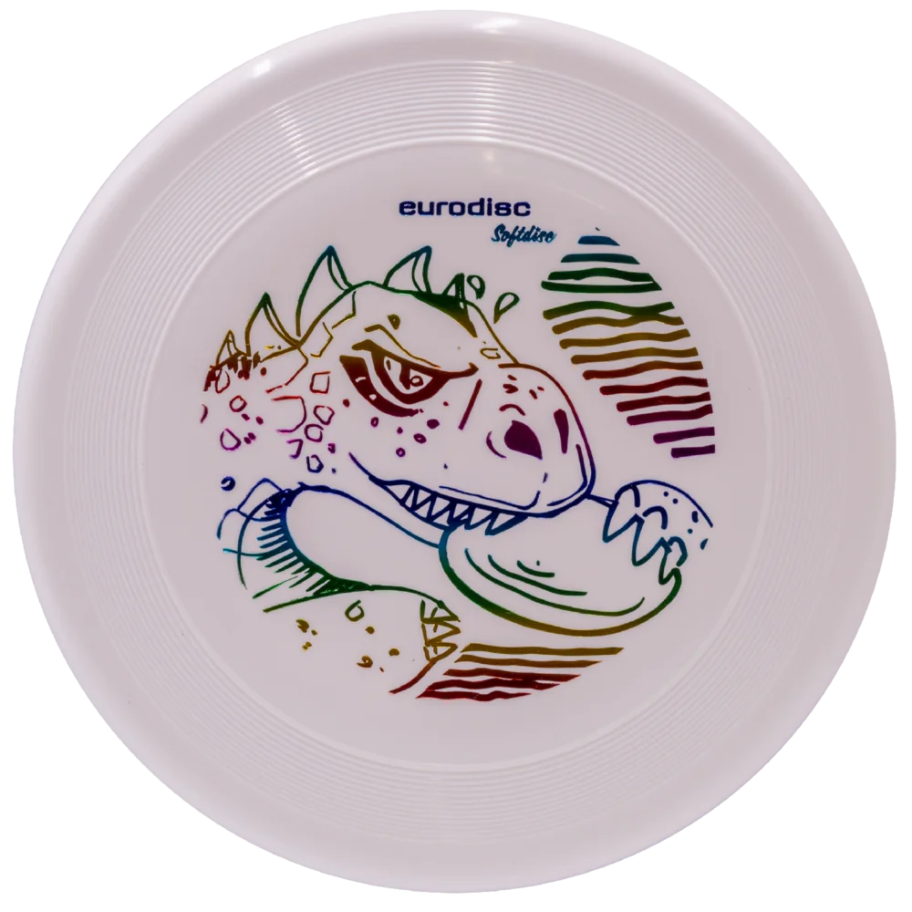 eurodisc® 100g Kidzz Fun Soft Frisbee Throwzilla in verschiedenen Farben, weiss eurodisc® 100g Kidzz Fun Soft Frisbee Throwzilla in verschiedenen Farben, weiss