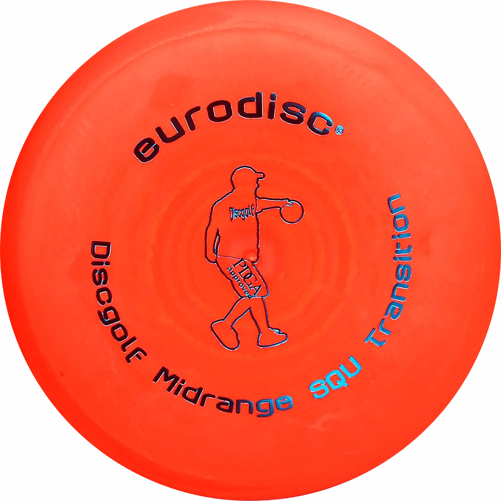 eurodisc® Disc Golf SQU Midrange Transition orange