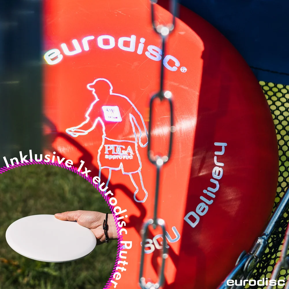 Disc-Golf-Korb eurodisc® Chainwalker mobil Blau+gratis Putter Disc-Golf-Korb eurodisc® Chainwalker mobil Blau+gratis Putter