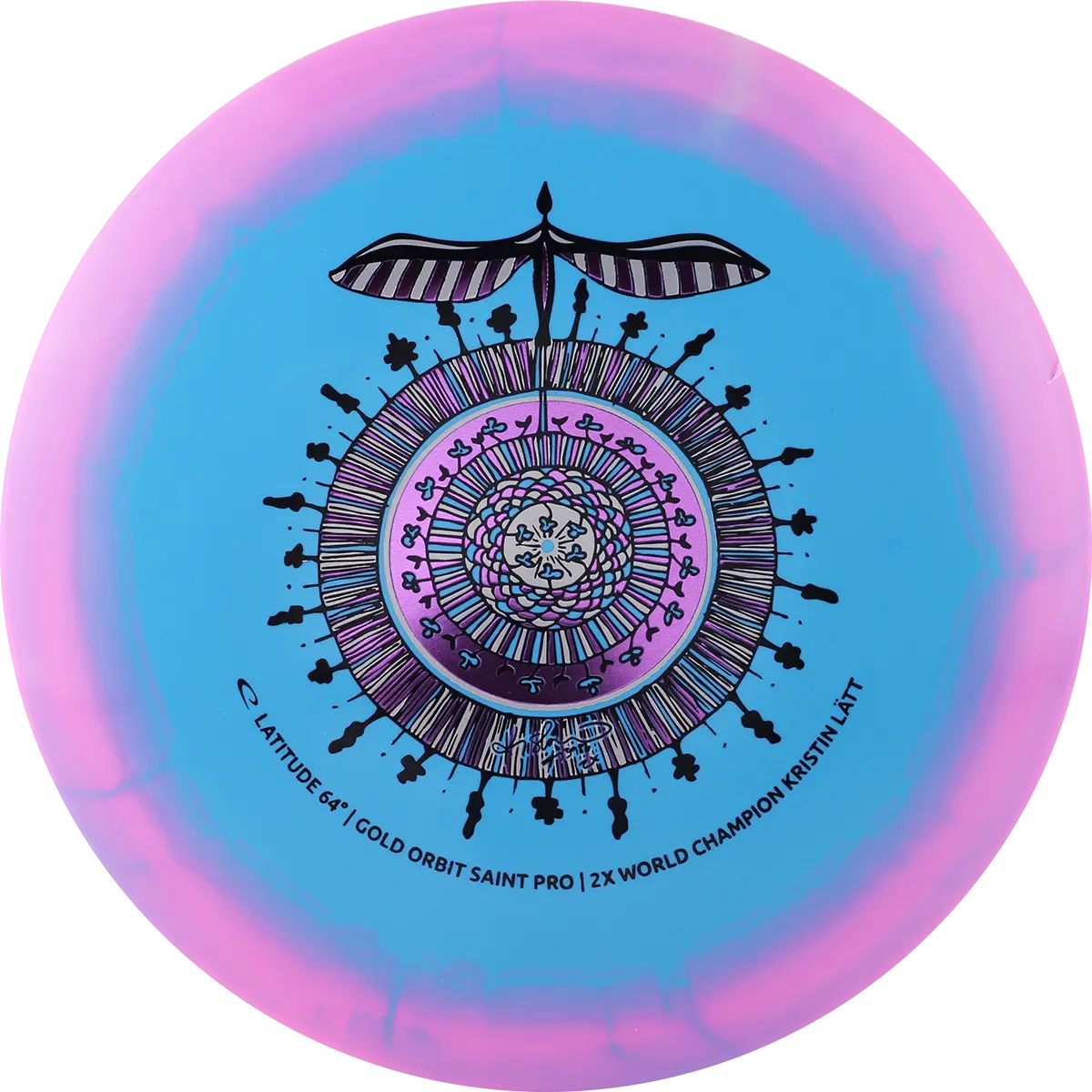 Latitude 64 Disc Golf Fairway Driver Gold Orbit Saint Pro - Kristin Lätt
