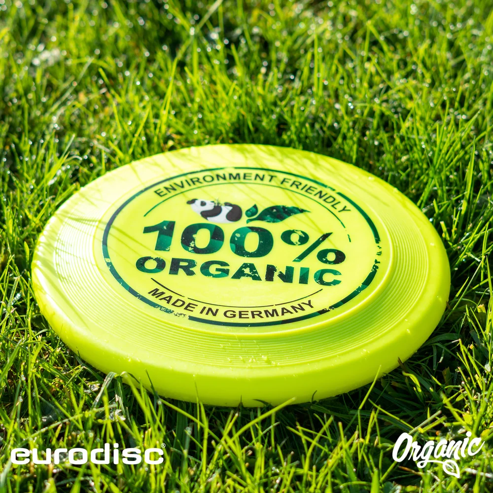 eurodisc® 100g 100% BIO Frisbee 23cm yellow