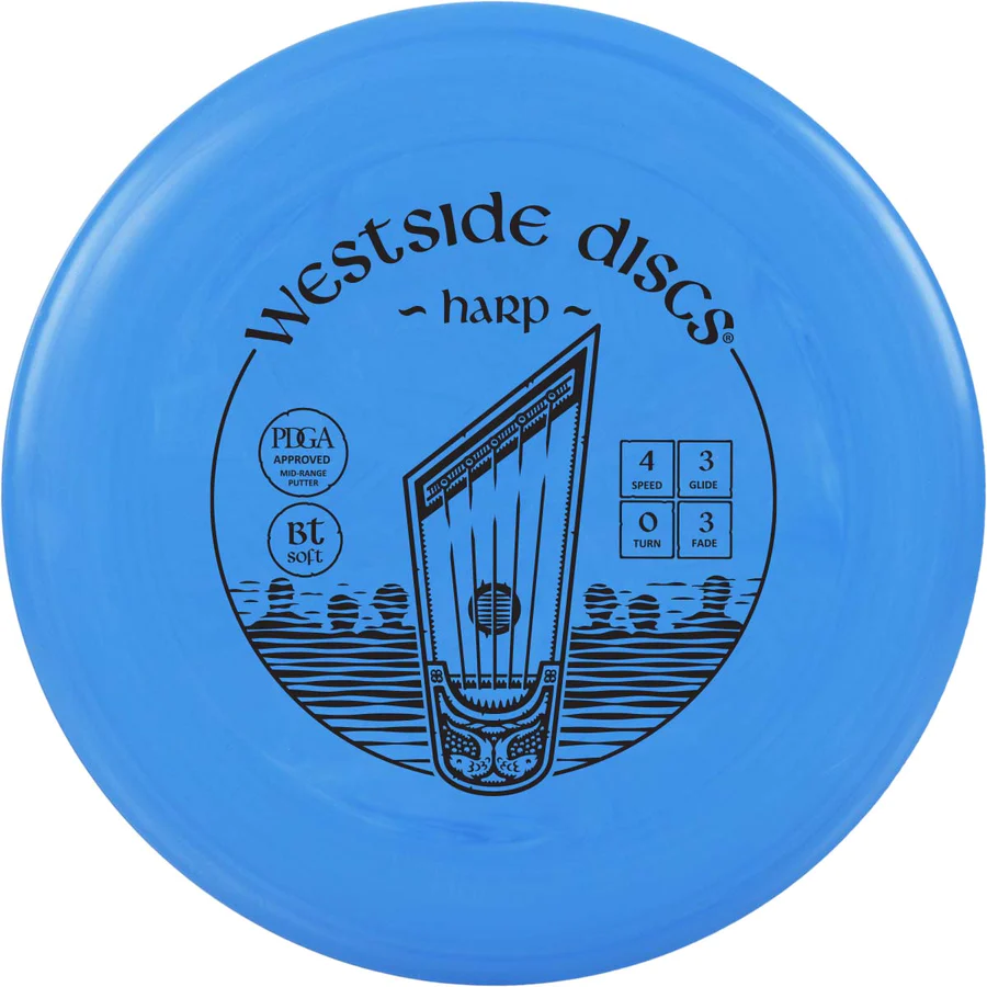 Westside Disc Golf Putter BT Soft Harp Westside Disc Golf Putter BT Soft Harp