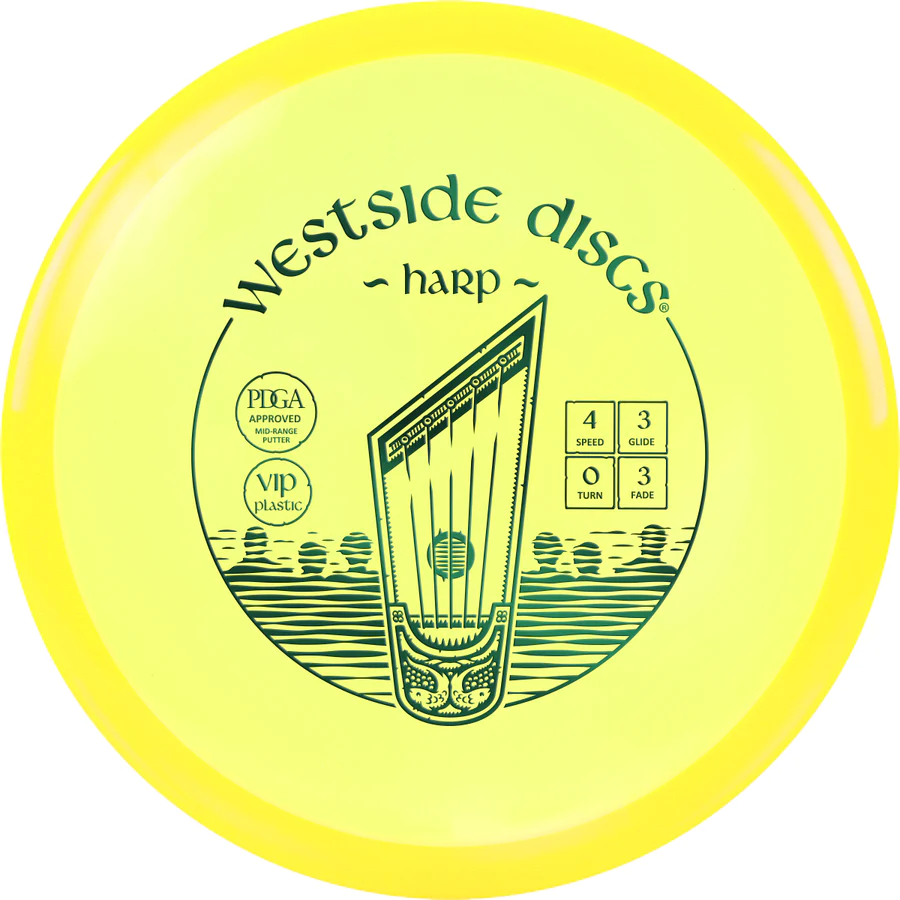 Westside Disc Golf Putter VIP Harp Westside Disc Golf Putter VIP Harp