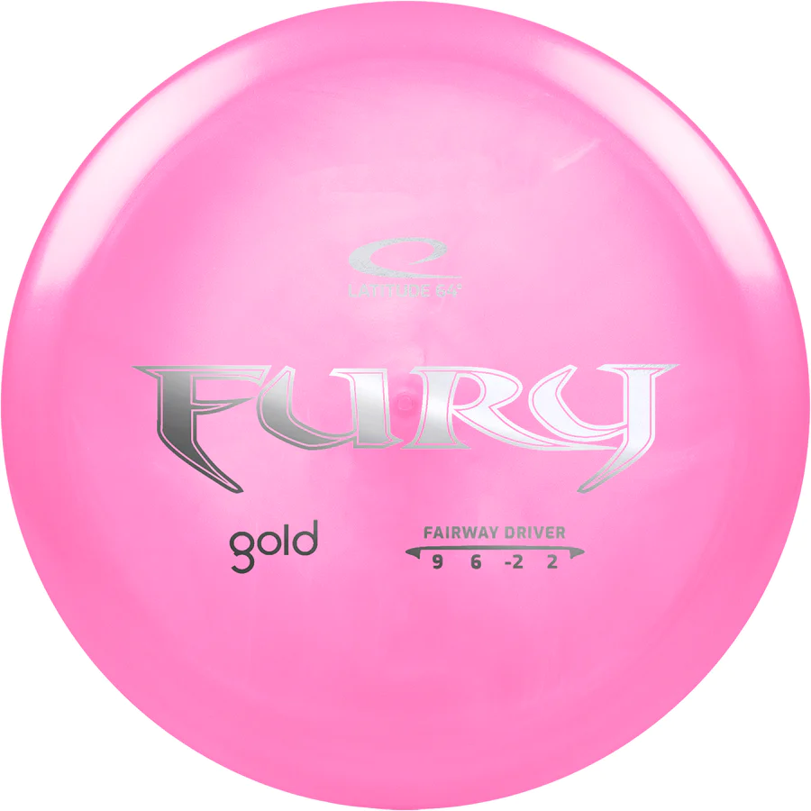 Latitude Discgolf-Disc Fairway Driver Fury Gold