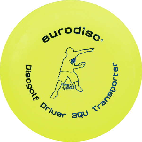 eurodisc® Disc Golf Einsteigerset SQU 3 Scheiben Blau
