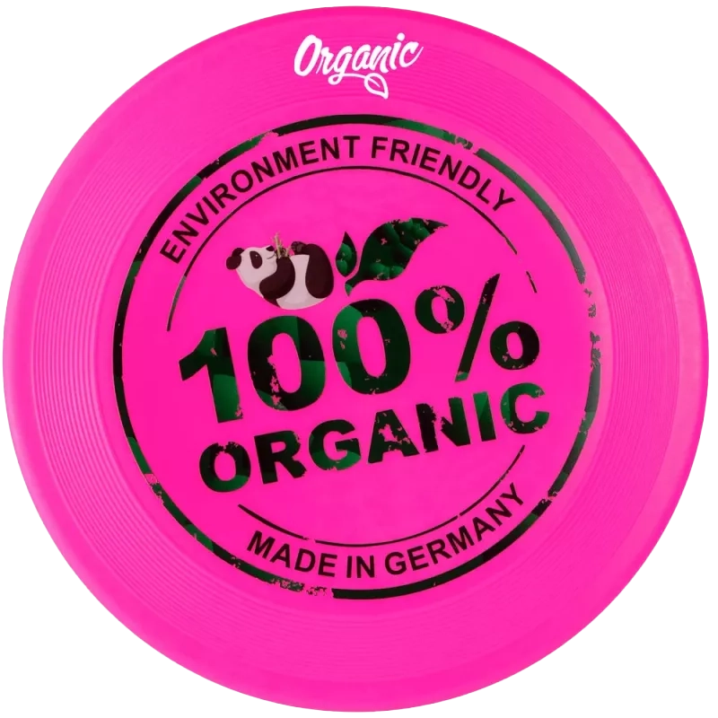 eurodisc® 100g 100% BIO Frisbee 23cm mit Panda Motiv eurodisc® 100g 100% BIO Frisbee 23cm mit Panda Motiv