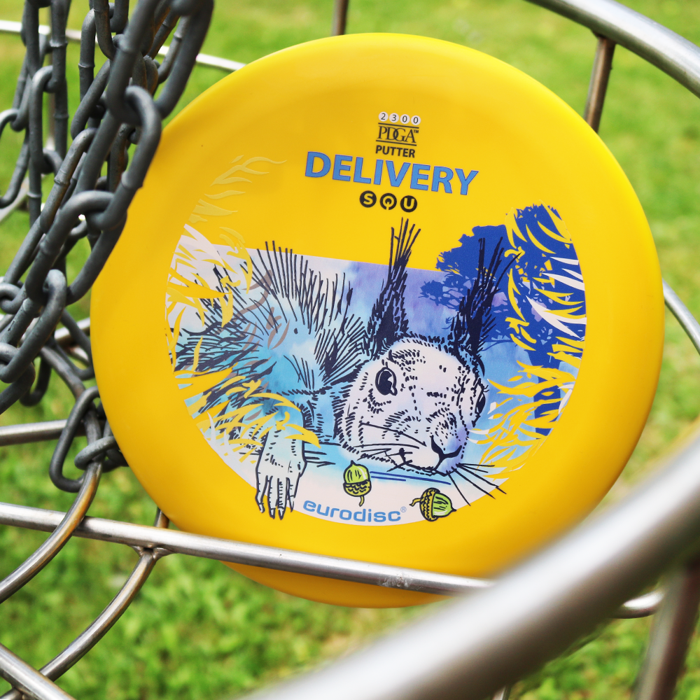 eurodisc® 168g, Discgolf Putter, Delivery, SQU, SQUIRREL eurodisc® 168g, Discgolf Putter, Delivery, SQU, SQUIRREL