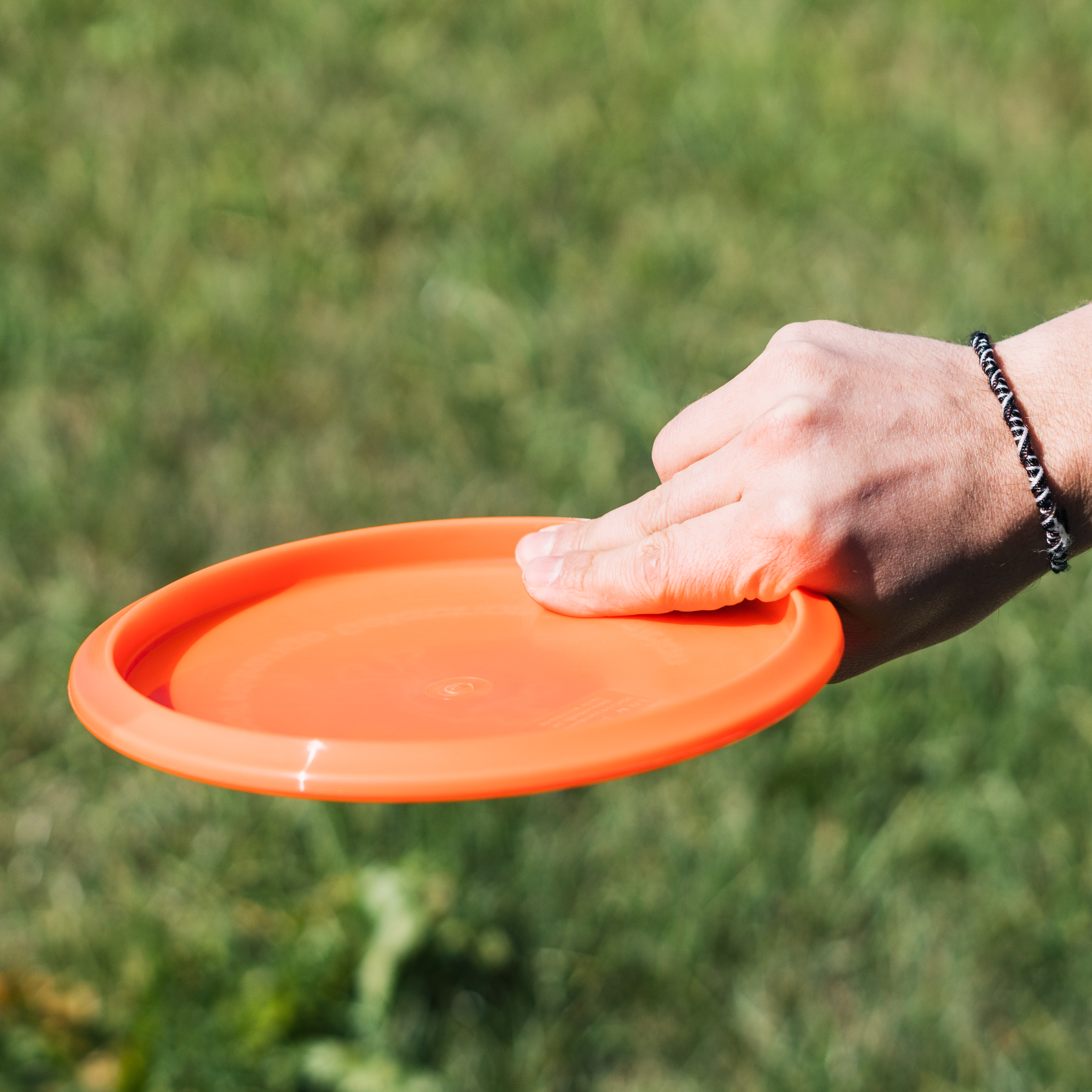 eurodisc® Disc Golf Einsteigerset 3 Scheiben, Design: Animals, weiß -orange - blau