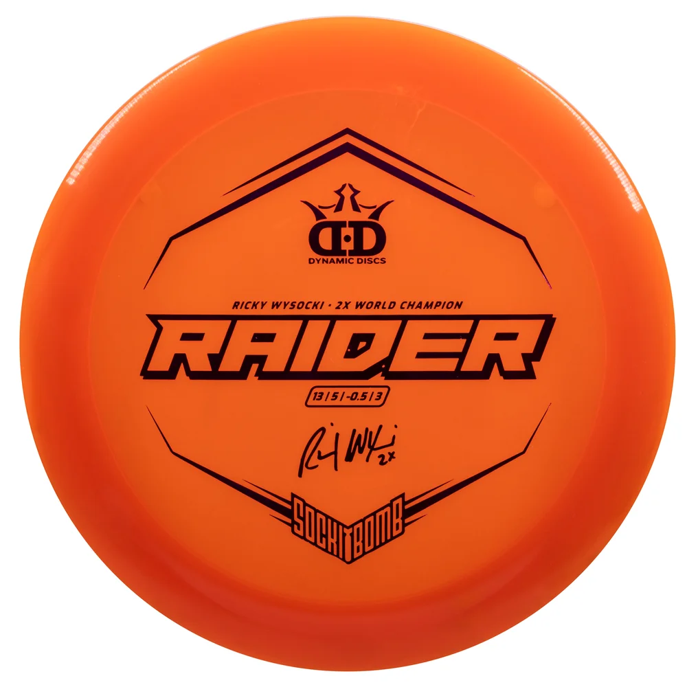 Dynamic Discs Distance Driver Lucid Ice Raider - Signature Ricky Wysocki Dynamic Discs Distance Driver Lucid Ice Raider - Signature Ricky Wysocki
