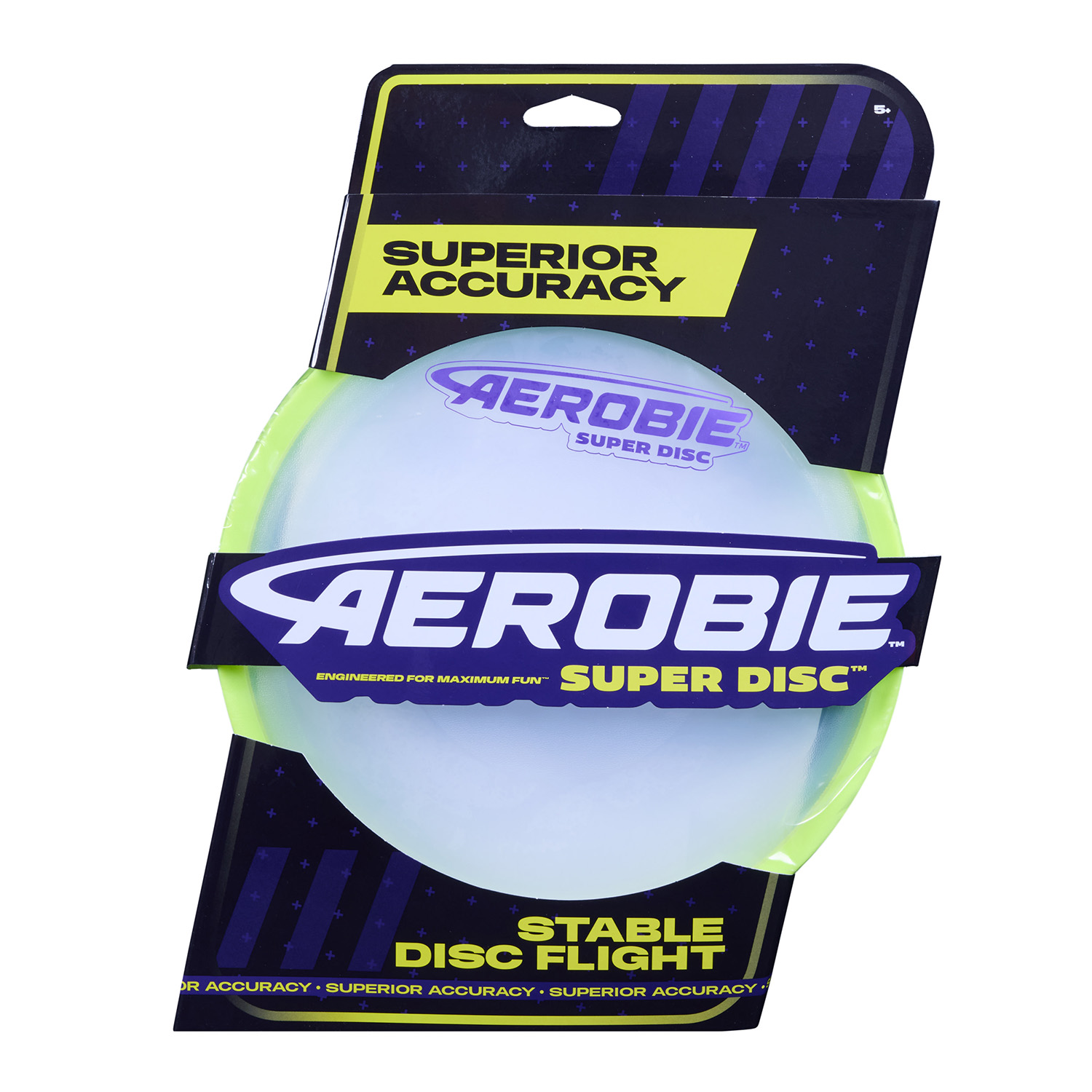 Aerobie Superdisc Frisbee mit Gummirand Gelb Aerobie Superdisc Frisbee mit Gummirand Gelb