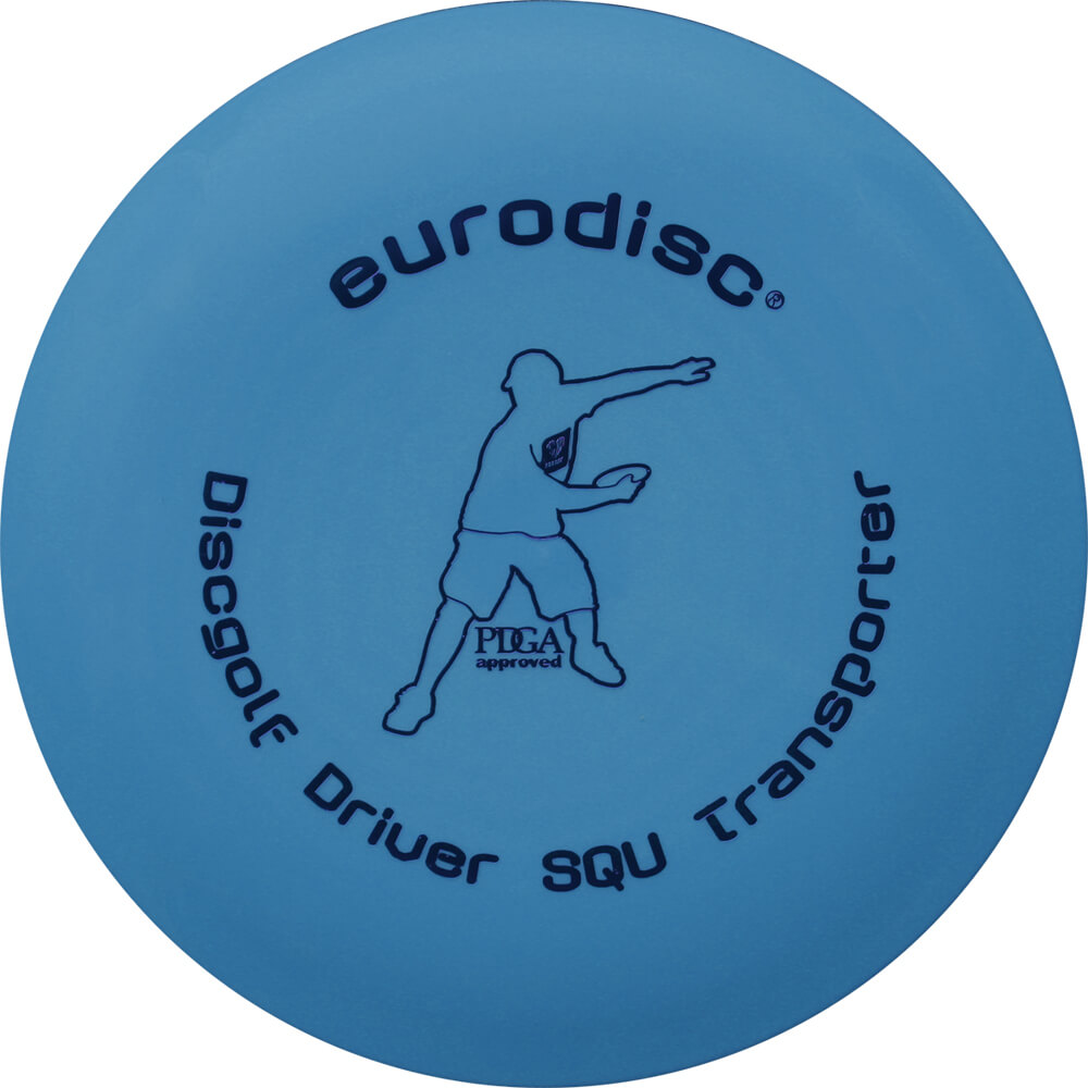 Eurodisc Disc Golf Fairway Driver Transporter SQU Blau