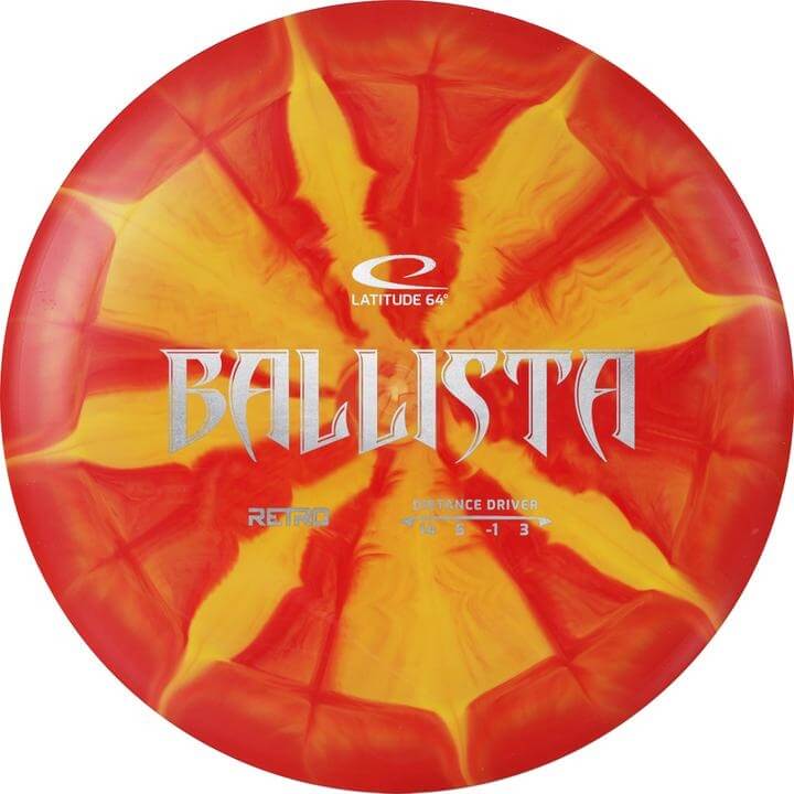 Latitude 64 Disc Golf Distance Driver Retro Burst Ballista Latitude 64 Disc Golf Distance Driver Retro Burst Ballista