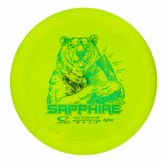 Latitude 64 Disc Golf Distance Driver Opto Sapphire 