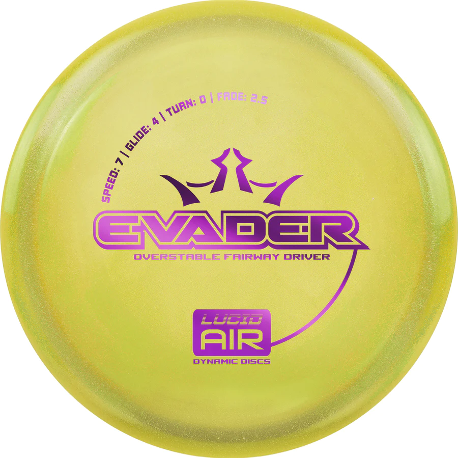 Dynamic Discs Disc Golf Fairway Driver Lucid Air Evader Dynamic Discs Disc Golf Fairway Driver Lucid Air Evader