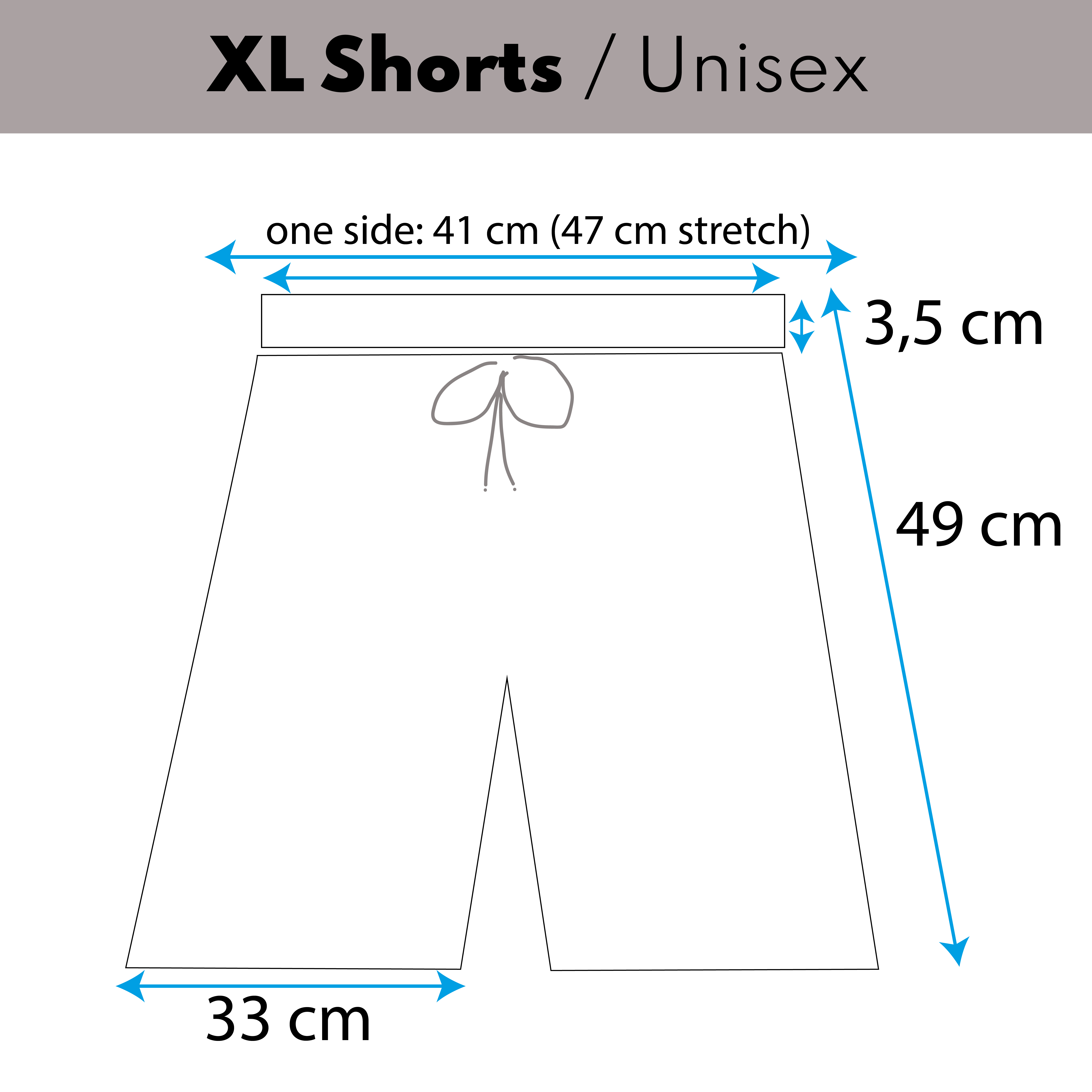 eurodisc® Shorts WEISS - HELLBLAU Größe: XL eurodisc® Shorts WEISS - HELLBLAU Größe: XL