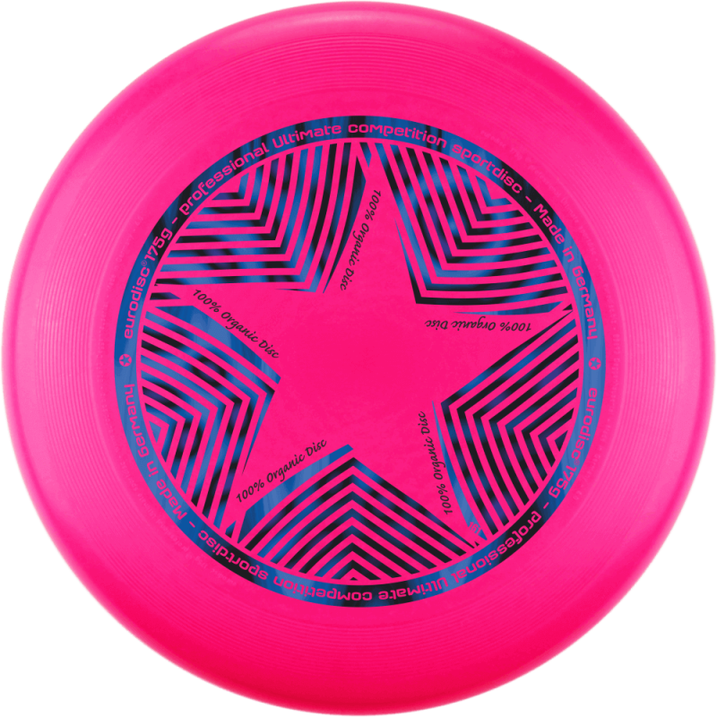 eurodisc® 175g Ultimate Frisbee Star aus Bio-Kunststoff in verschiedenen Farben eurodisc® 175g Ultimate Frisbee Star aus Bio-Kunststoff in verschiedenen Farben
