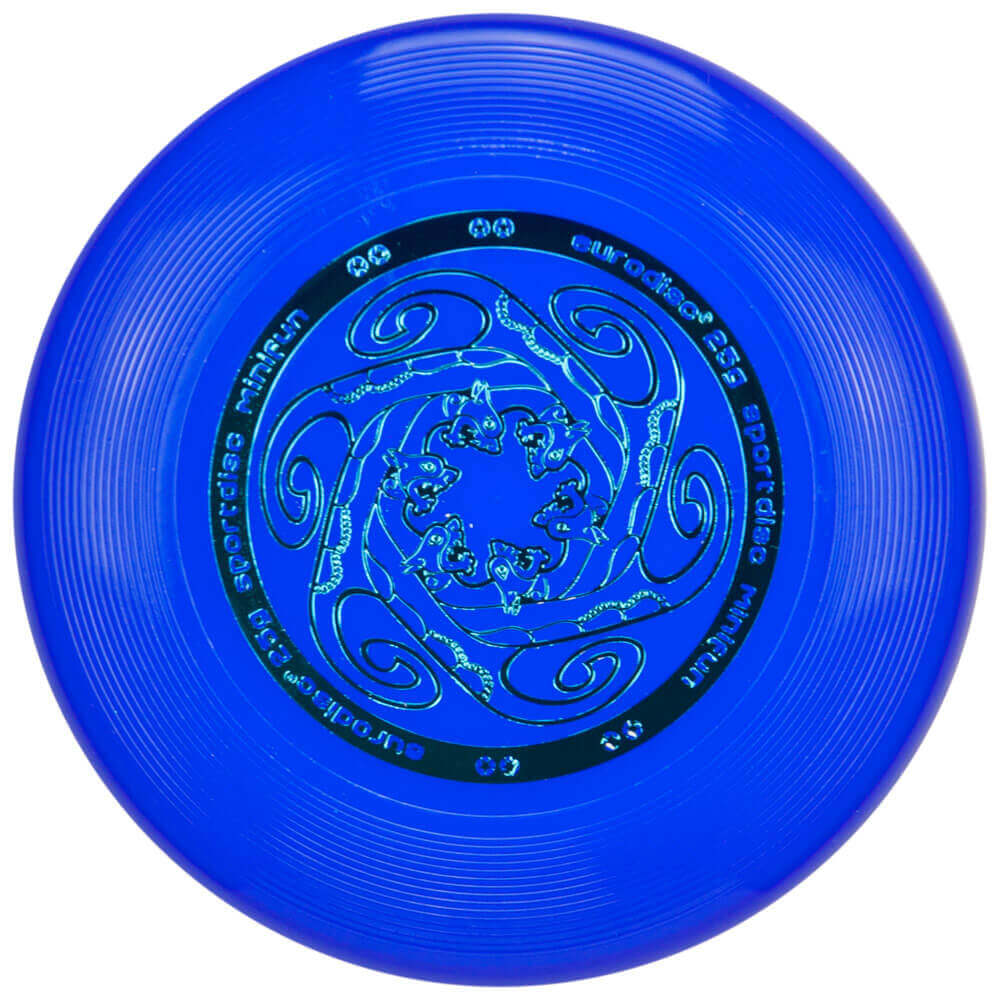 eurodisc® XS 25g Mini Fun Kinder-Minidisc Mandala Blau