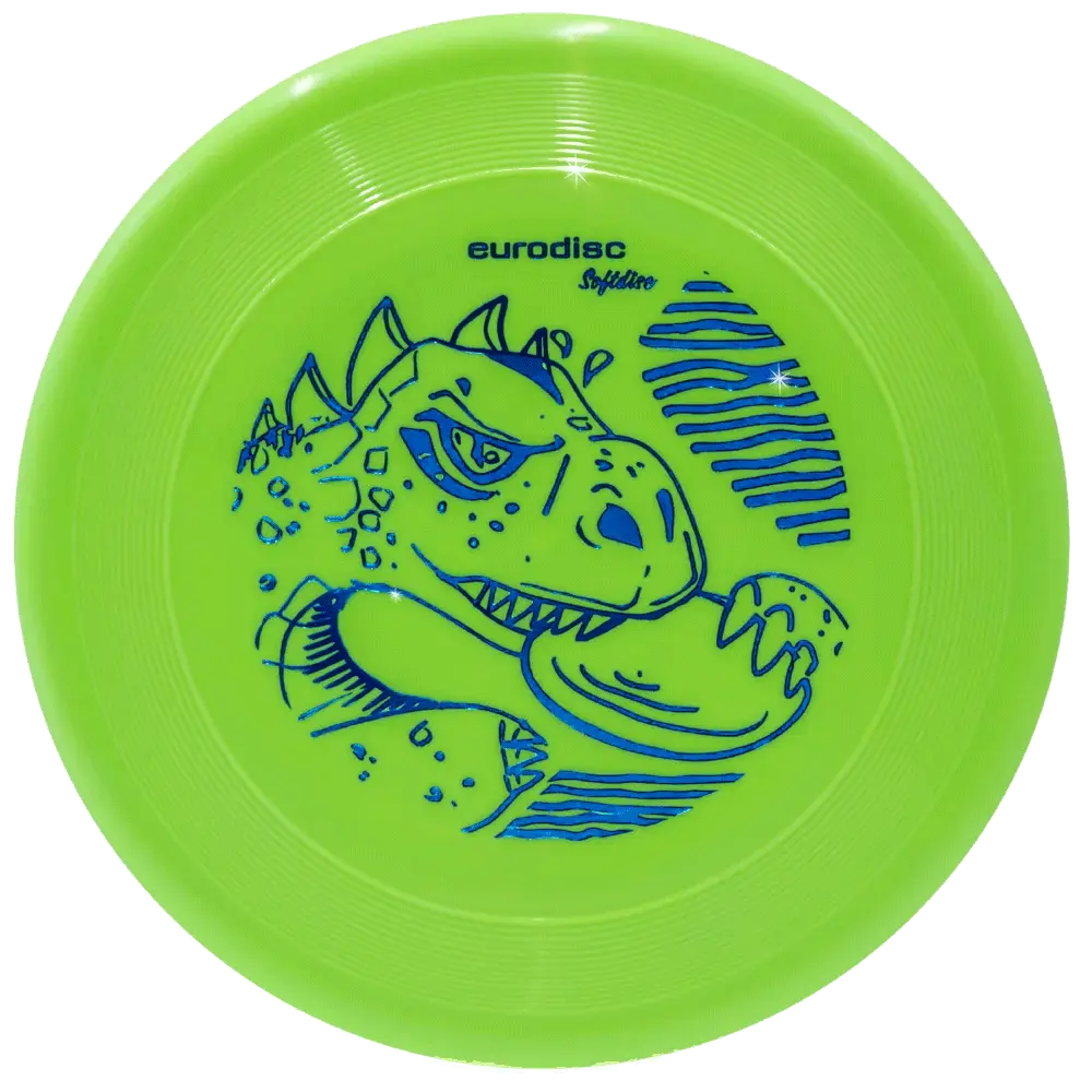 eurodisc® 100g Kidzz Fun Soft Frisbee Throwzilla grün eurodisc® 100g Kidzz Fun Soft Frisbee Throwzilla grün