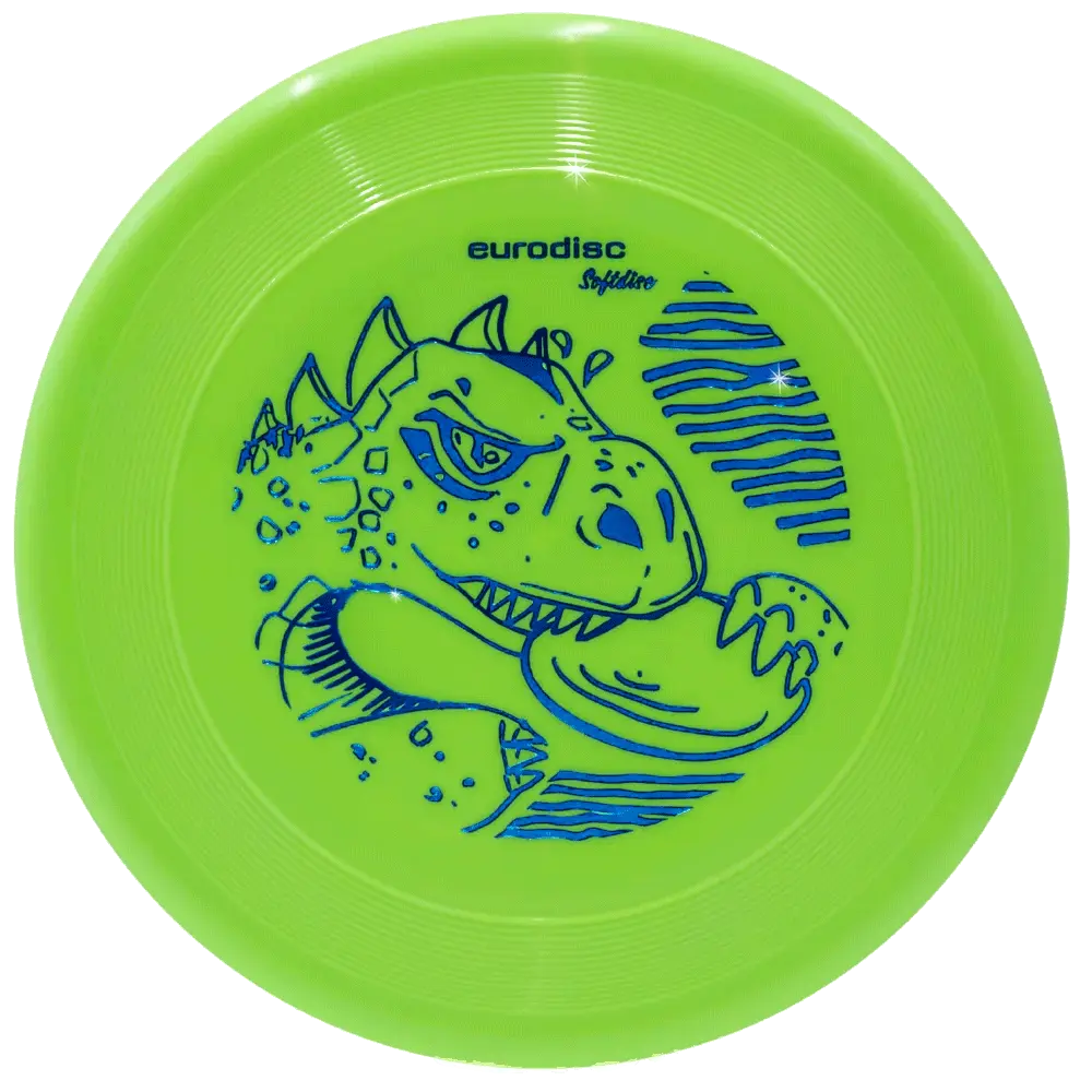 eurodisc® 100g Kidzz Fun Soft Frisbee Throwzilla 23cm Grün