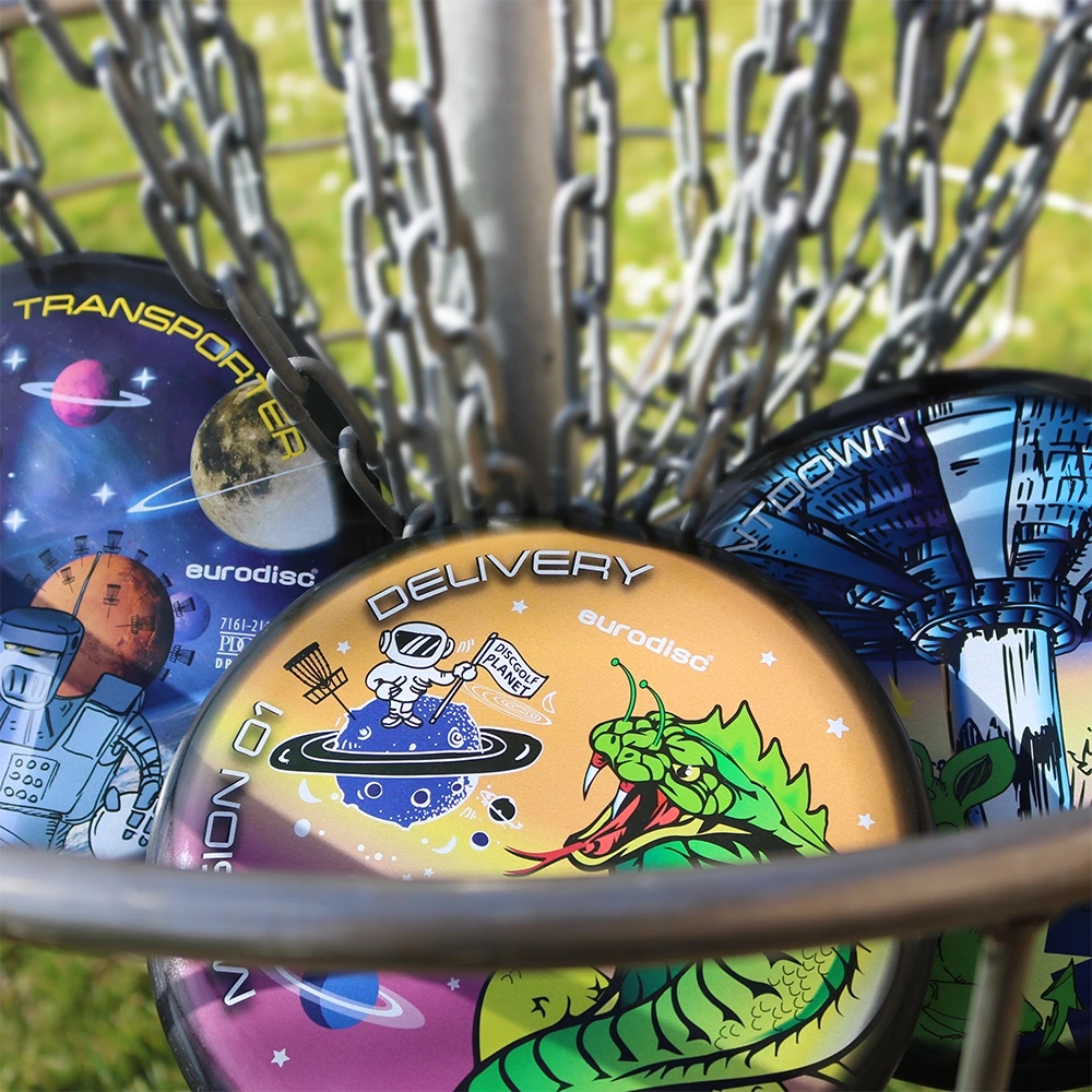 eurodisc® Disc Golf Einsteigerset SQU Space Edition eurodisc® Disc Golf Einsteigerset SQU Space Edition