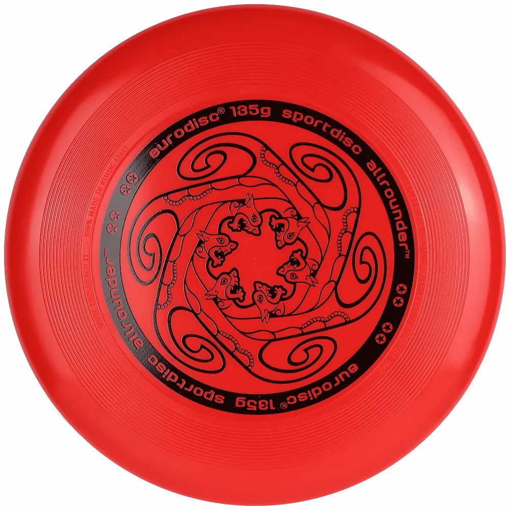 eurodisc® Frisbeach 135g Kidzz Pro Kinder Ultimate Frisbee Rot