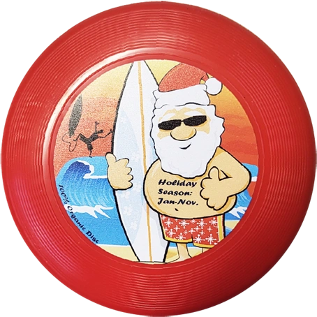 eurodisc® XS 25g Weihnachtsmann, rot