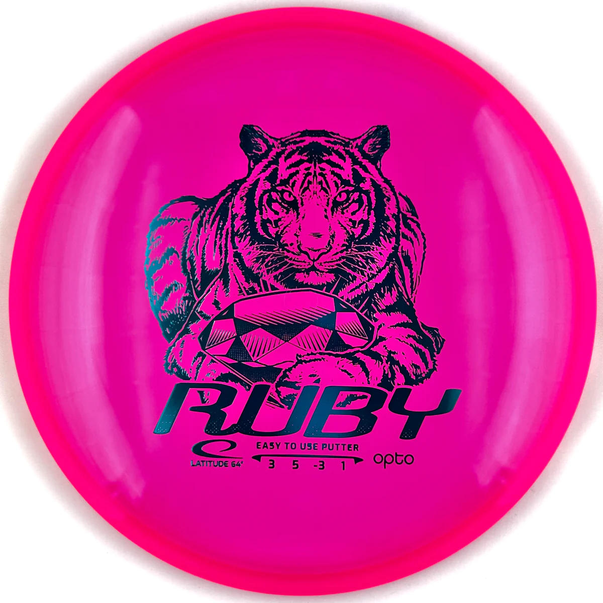 Latitude Discgolf-Disc Ruby Opto