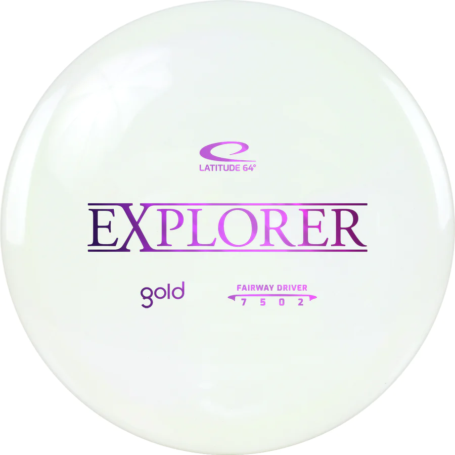 Latitude Discgolf-Disc Fairway Driver Explorer Gold