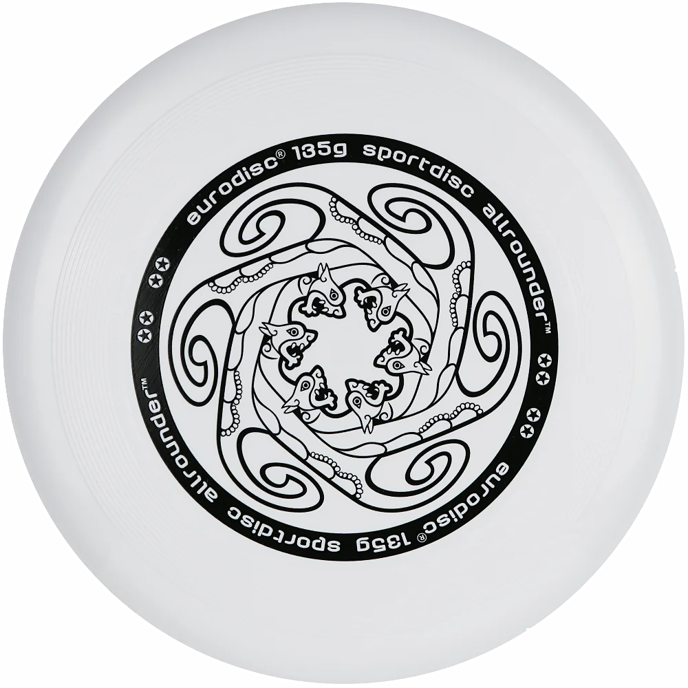 eurodisc® Frisbeach 135g Kidzz Pro Kids Ultimate Frisbee white