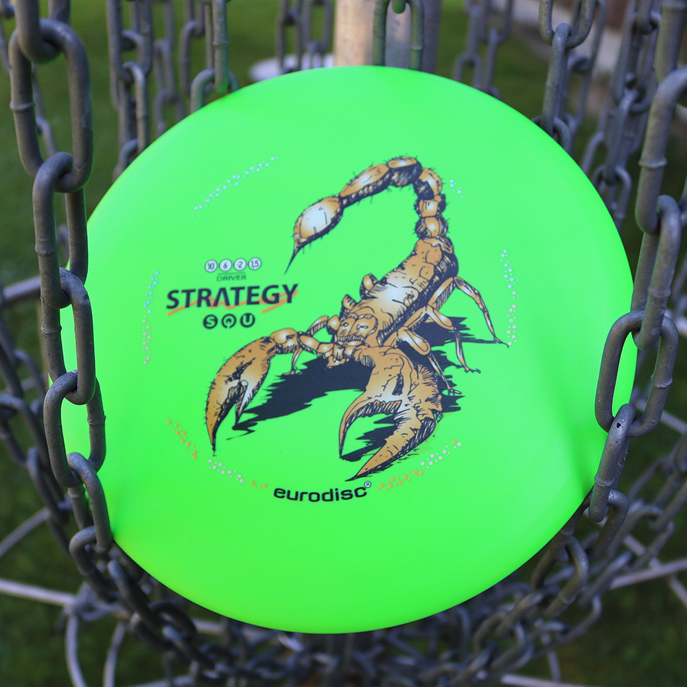 eurodisc® 163 g, Discgolf Driver 10, SQU, STRATEGY, GRÜN