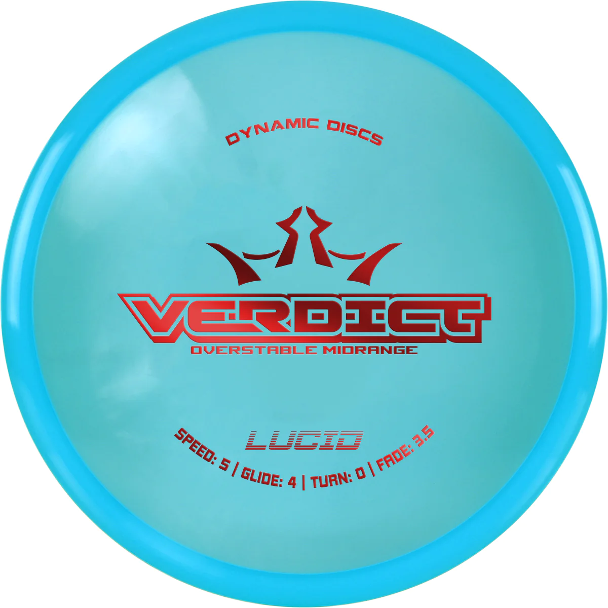 Dynamic Discs Disc Golf Midrange Lucid Line Verdict Dynamic Discs Disc Golf Midrange Lucid Line Verdict