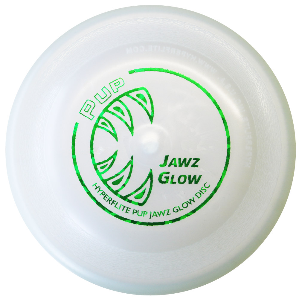 Bissstarke Hundefrisbee Hyperflite K10 Jawz Pup Nightglow Bissstarke Hundefrisbee Hyperflite K10 Jawz Pup Nightglow