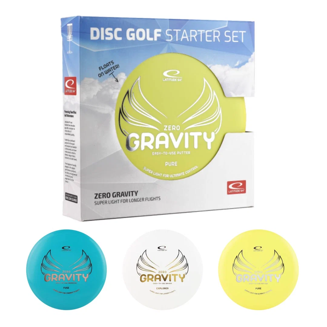  Latitude 64 Discgolf Starter Set Zero Gravity 3 Discs