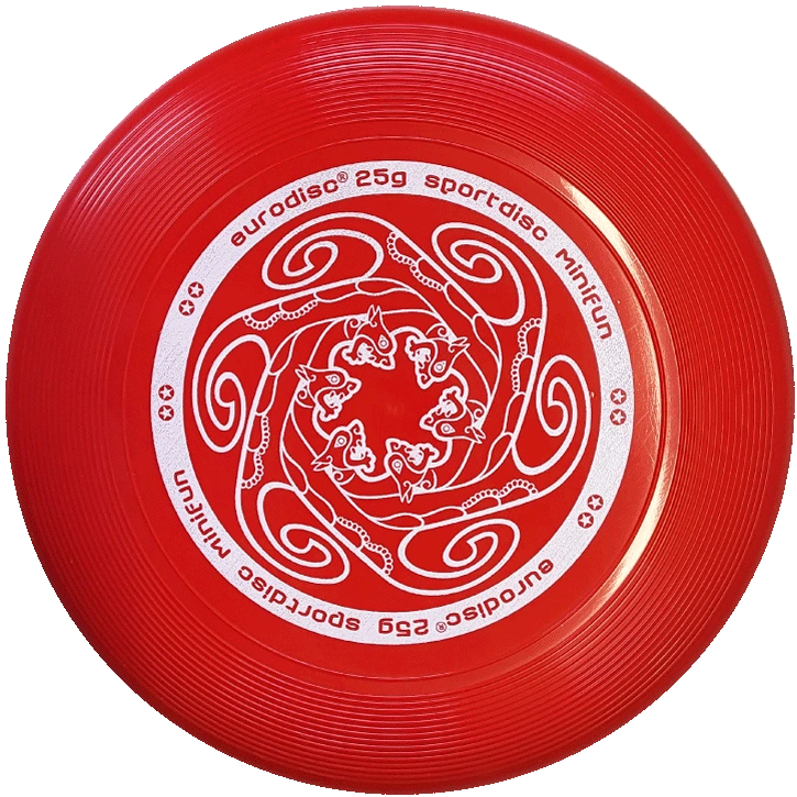 eurodisc® Mini Tee Disc Golf Target plus5 Eurodisc 25g XS mini discs