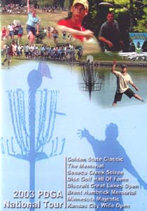 DVD Disc-Golf 2003 PDGA National Tour 