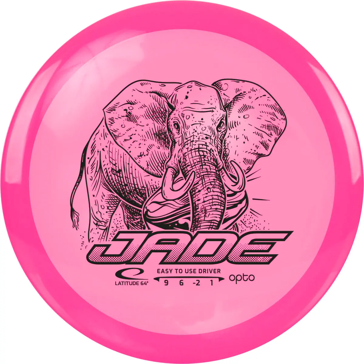 Latitude 64 Disc Golf Distance Driver Opto Jade