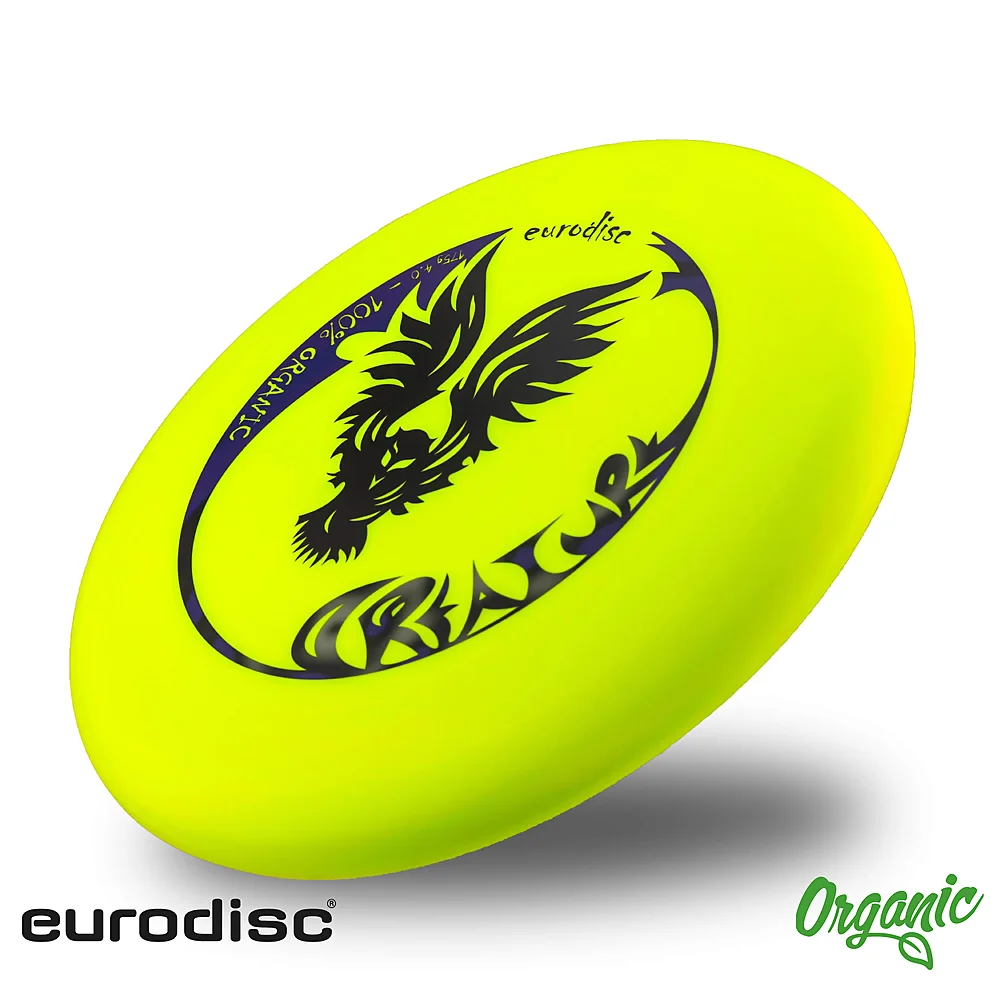 eurodisc® 175g Ultimate organic Frisbee Creature yellow