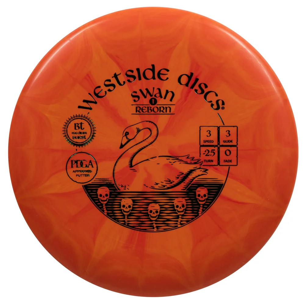 Westside Disc Golf Putter BT Medium Swan 1 Reborn