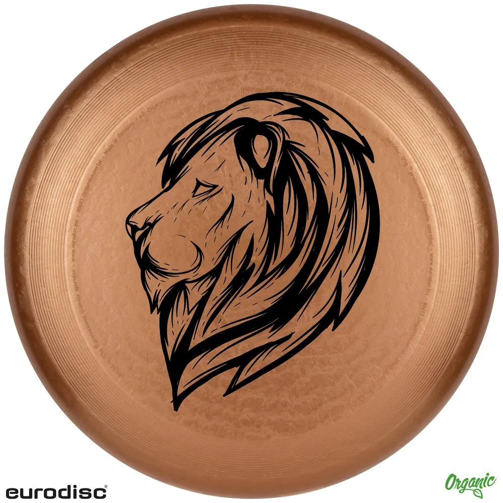 Individuelle eurodisc® 175g Ultimate Frisbee Bronze aus Bio-Kunststoff