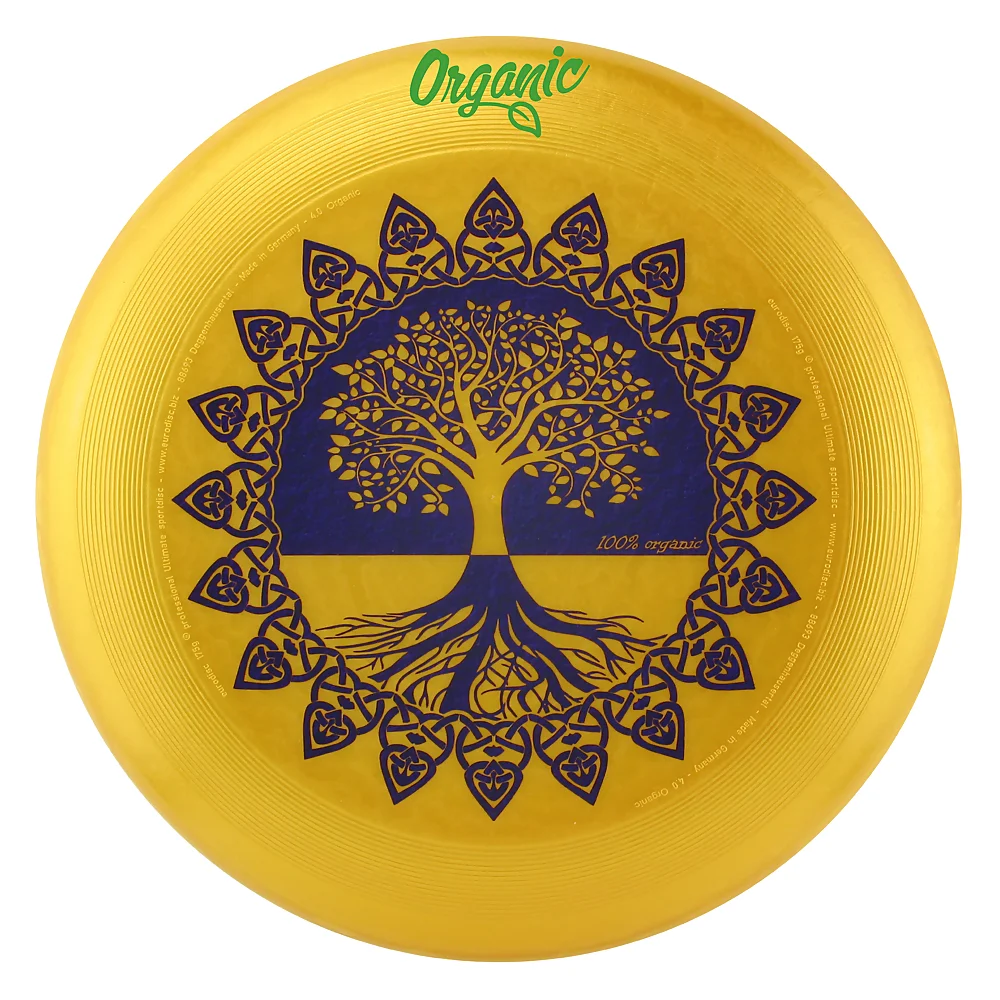 eurodisc® 175g Ultimate organic Frisbee Tree of Life