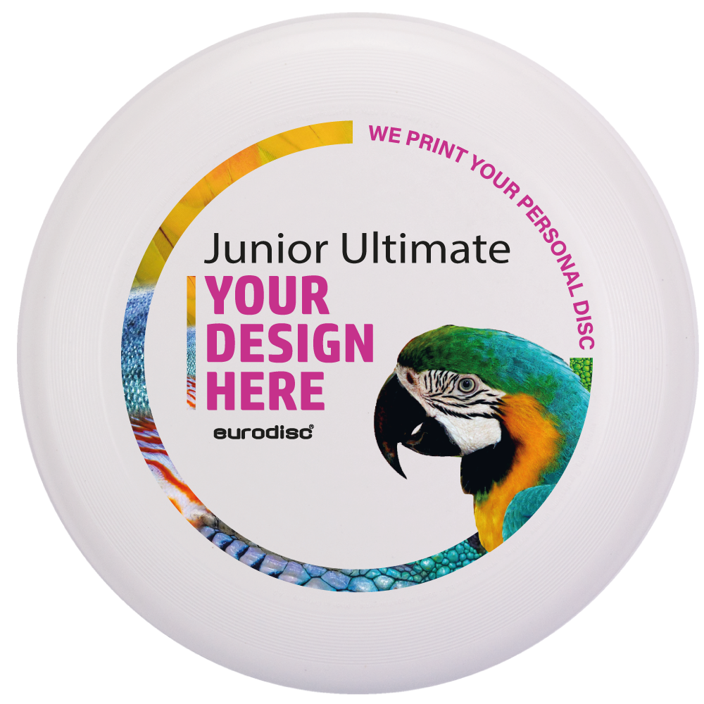 Custom eurodisc® Frisbeach 145g Junior Ultimate various colours / WHITE