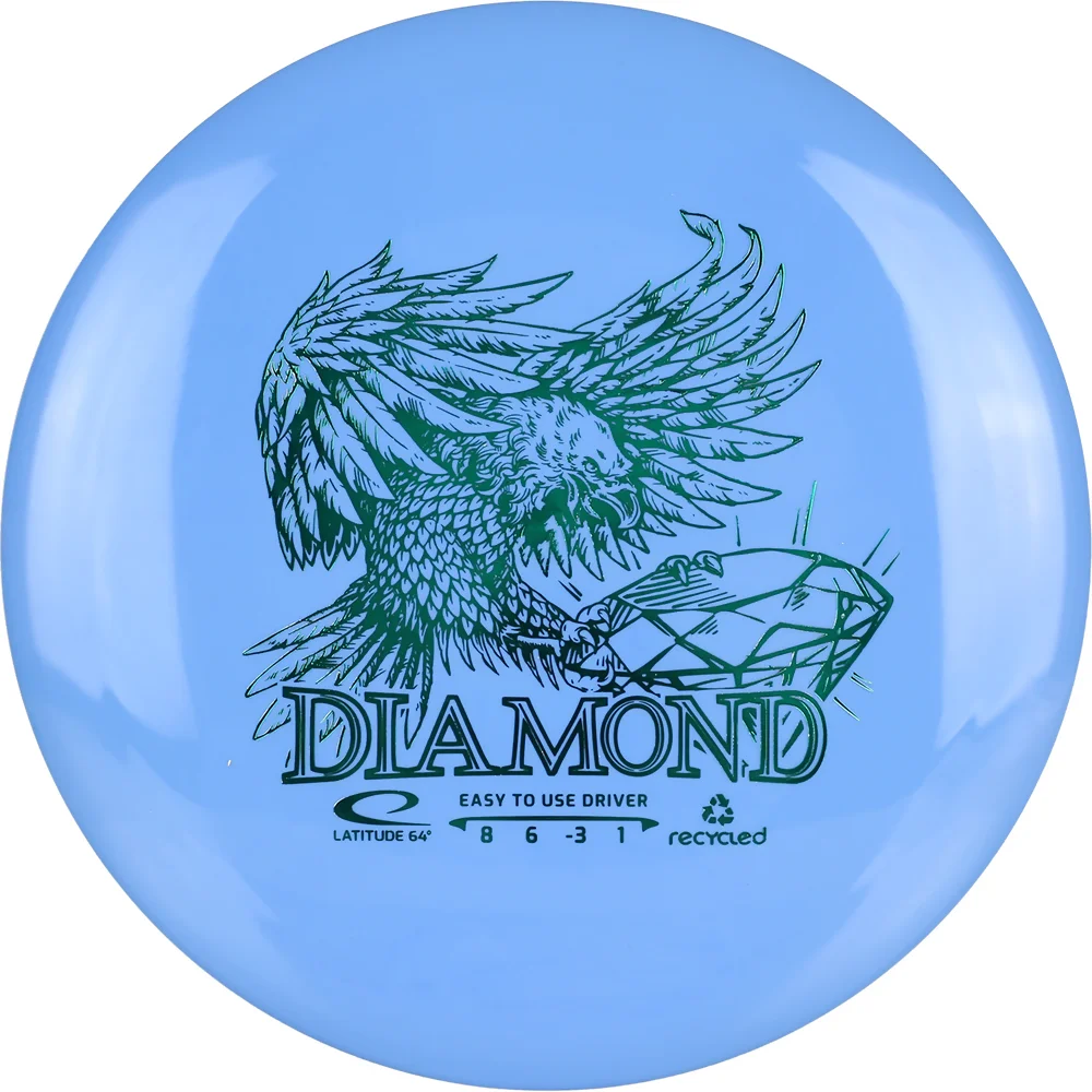 Latitude 64 Disc Golf Fairway Driver Recycled Diamond Latitude 64 Disc Golf Fairway Driver Recycled Diamond