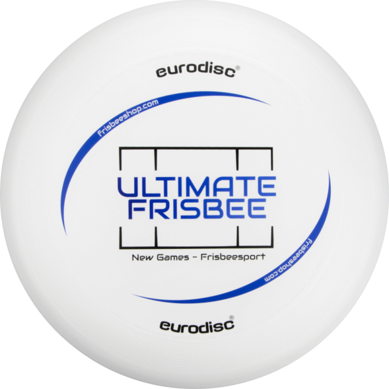 eurodisc® 175g Ultimate Frisbee New Games Hellblau aus Bio-Kunststoff eurodisc® 175g Ultimate Frisbee New Games Hellblau aus Bio-Kunststoff