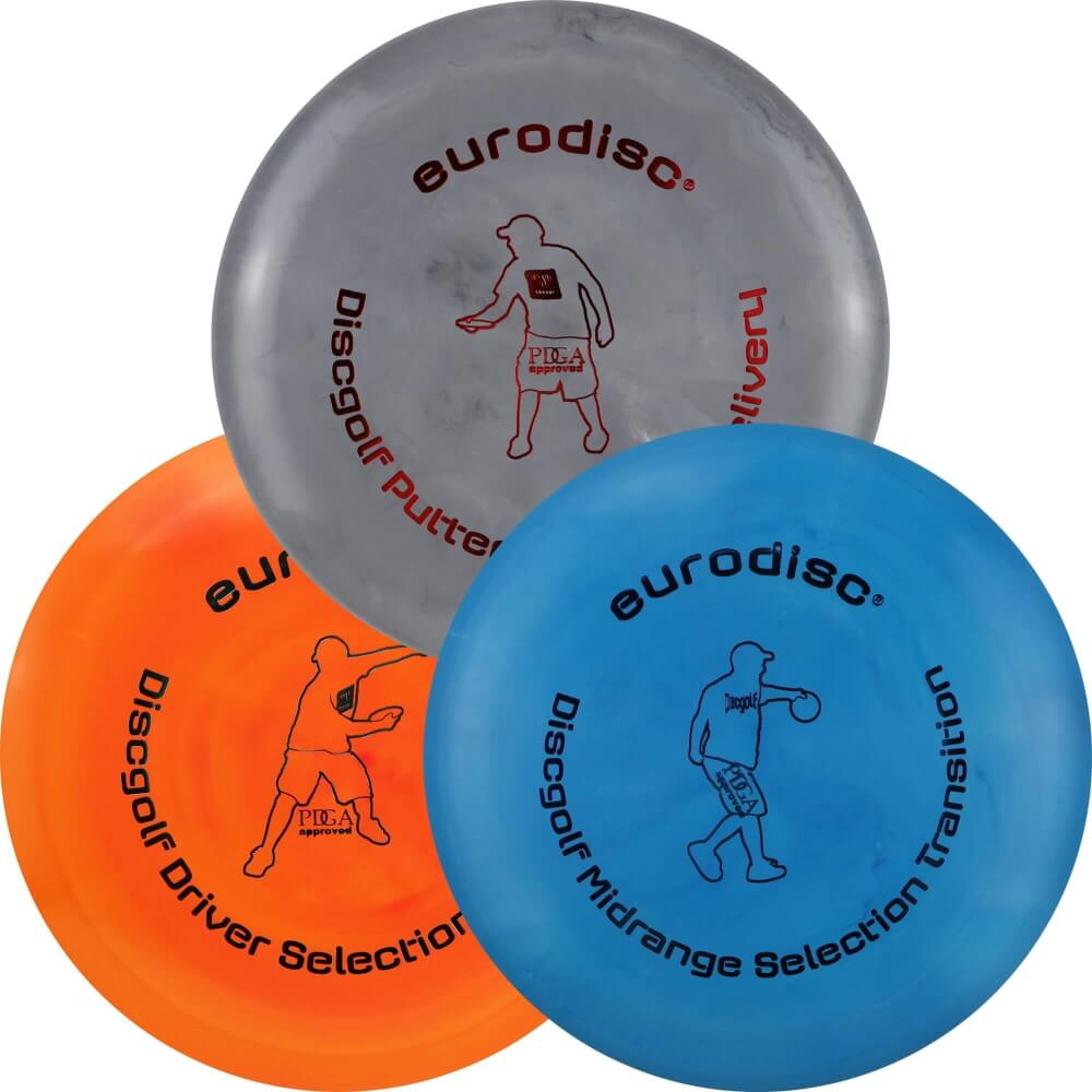 eurodisc® Disc Golf Einsteigerset SELECTION 3 Scheiben Marmor eurodisc® Disc Golf Einsteigerset SELECTION 3 Scheiben Marmor