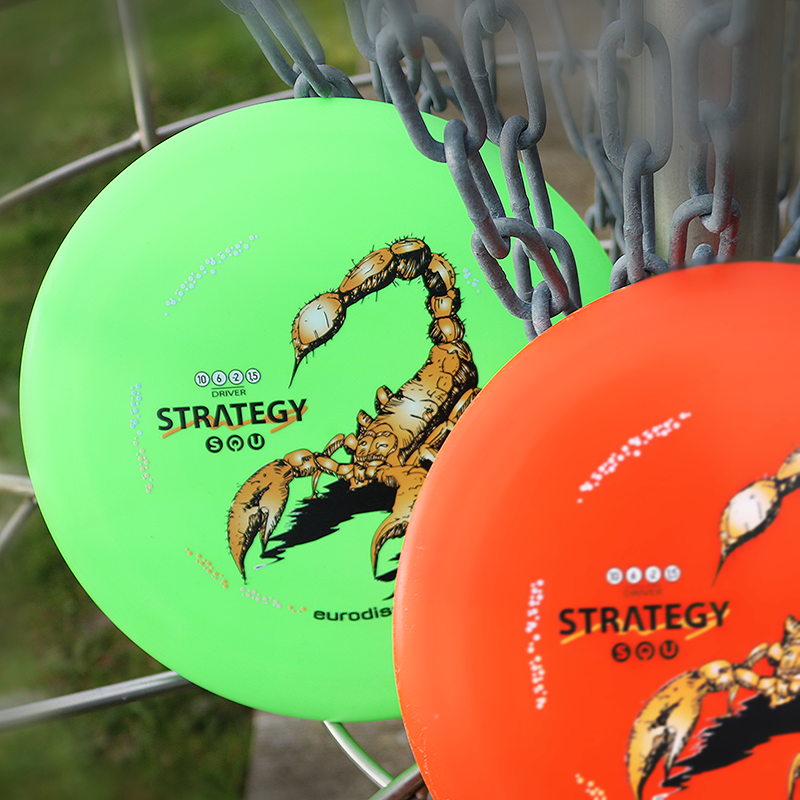 eurodisc® 163 g, Discgolf Driver 10, SQU, STRATEGY, GRÜN