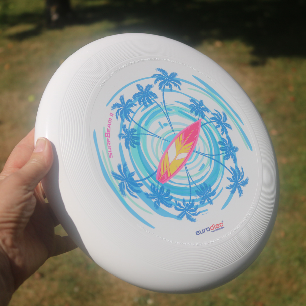 eurodisc 175g Ultimate Frisbee Surfbeam 24 aus Bio-Kunststoff eurodisc 175g Ultimate Frisbee Surfbeam 24 aus Bio-Kunststoff