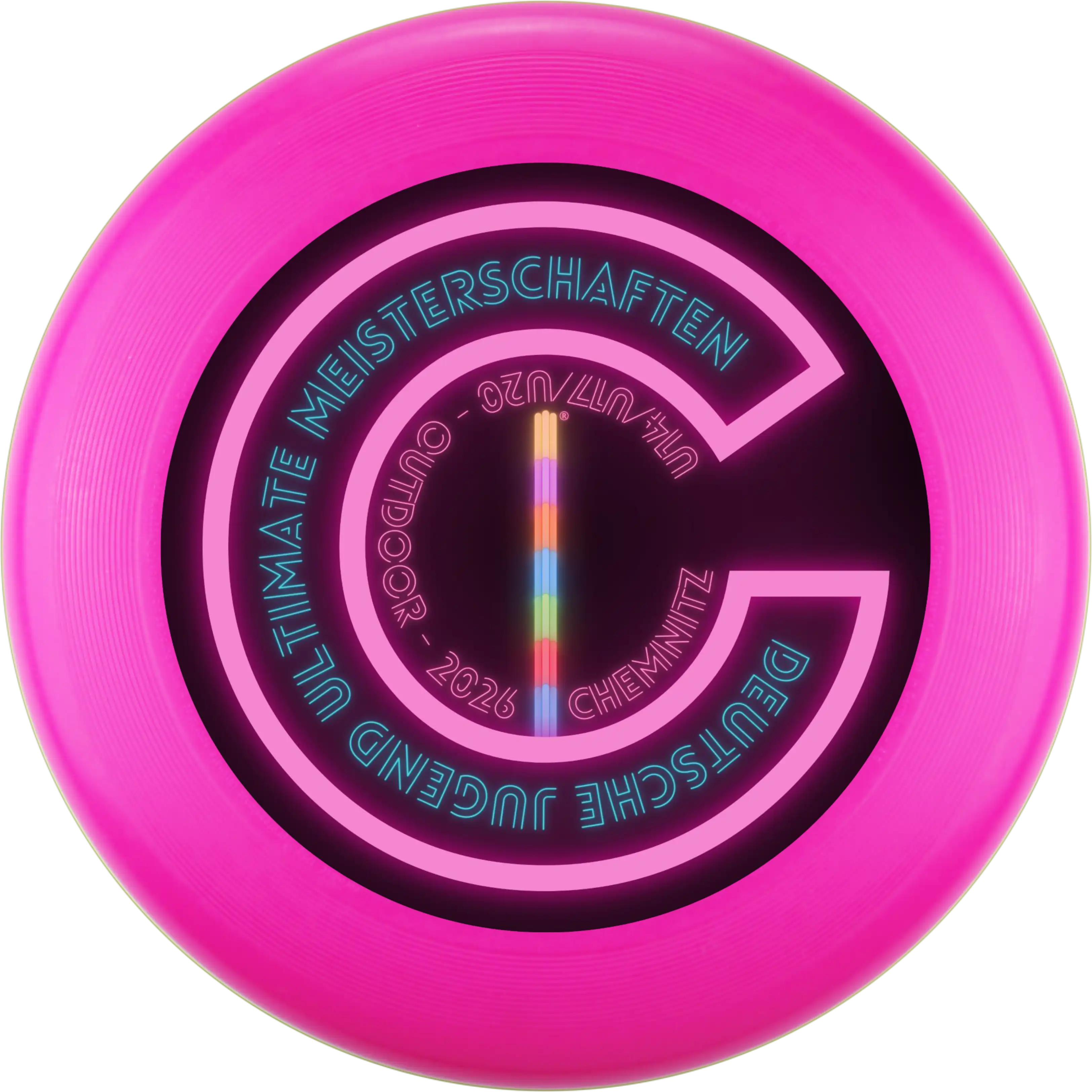eurodisc® 175g Ultimate Frisbee DJUM Chemnitz 2026 U14/U17/U20 organic