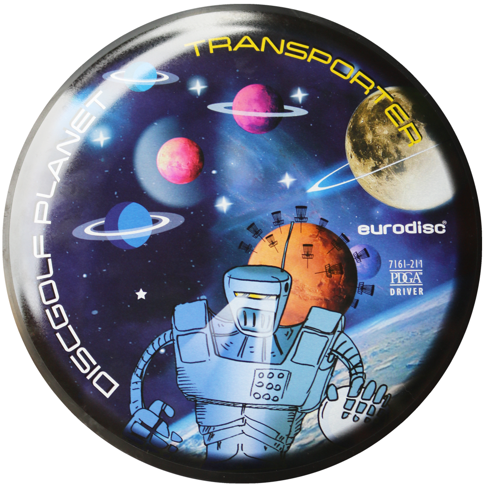 eurodisc® Disc Golf Fairway Driver Transporter Discgolf Planet Space Edition eurodisc® Disc Golf Fairway Driver Transporter Discgolf Planet Space Edition