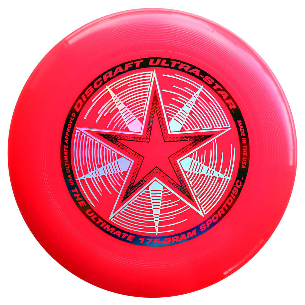 Discraft 175g Ultimate Frisbee Ultrastar pink